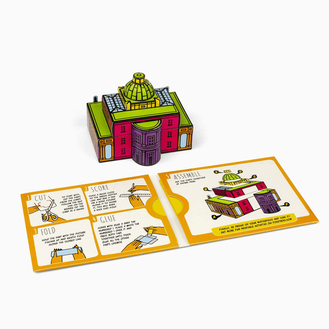 Pittville Pump Room Paper Model Kit