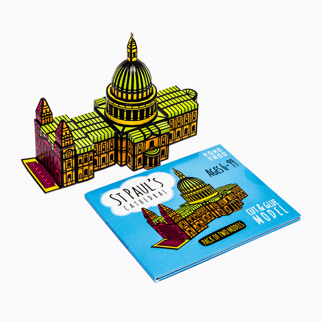 St Paul's Cathedral Paper Model Kit