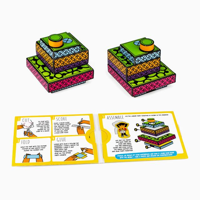 Library of Birmingham Paper Model Kit