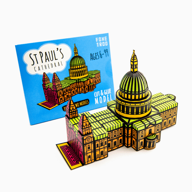 St Paul's Cathedral Paper Model Kit