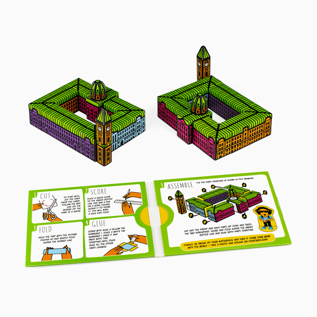 Birmingham Council House Paper Model Kit
