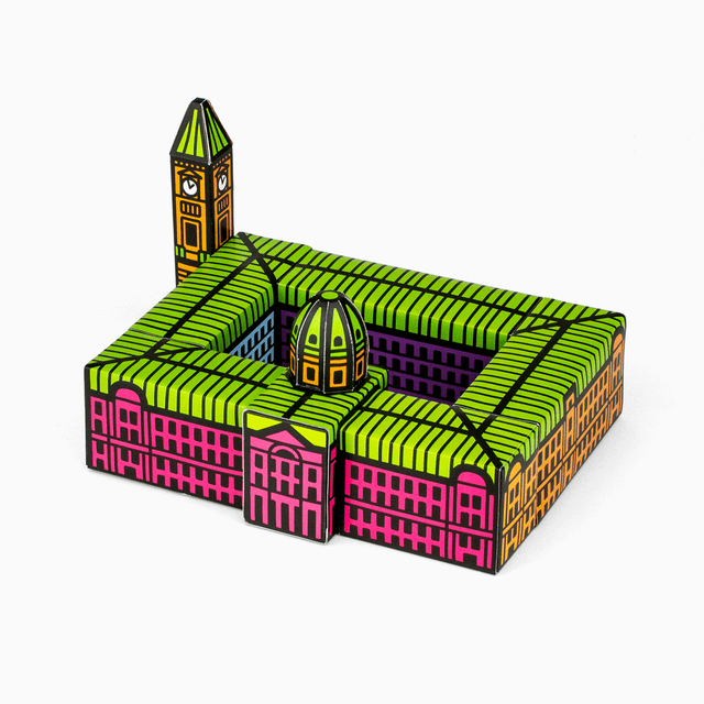 Birmingham Council House Paper Model Kit