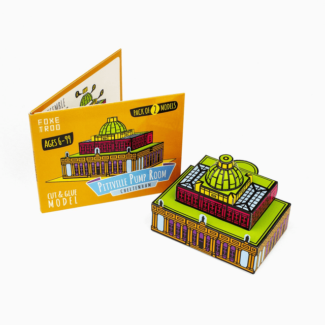 Pittville Pump Room Paper Model Kit