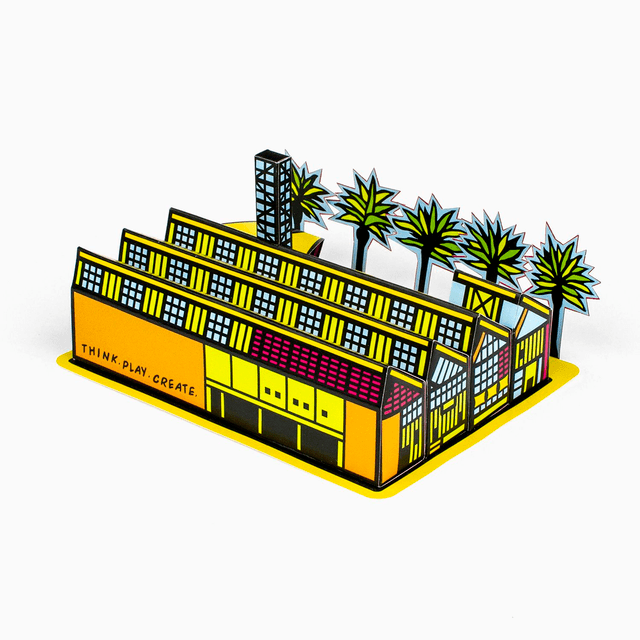 The New Children's Museum Paper Model Kit
