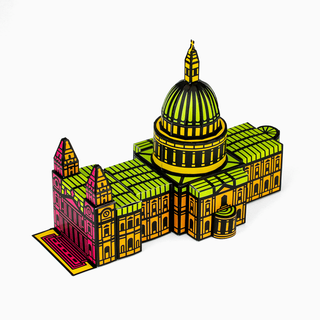 St Paul's Cathedral Paper Model Kit