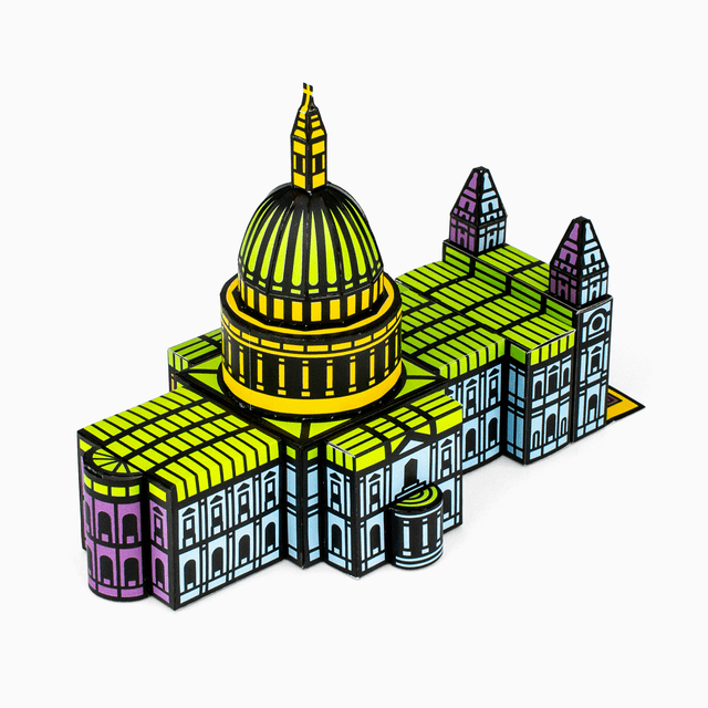 St Paul's Cathedral Paper Model Kit