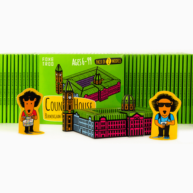 Birmingham Council House Paper Model Kit