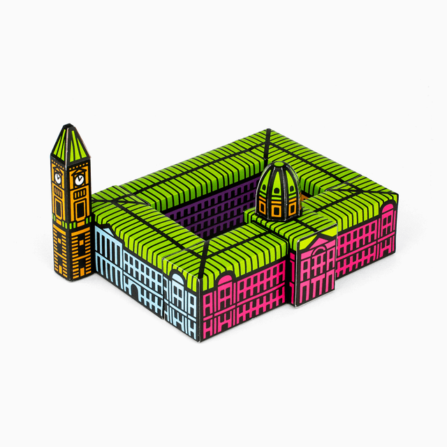 Birmingham Council House Paper Model Kit