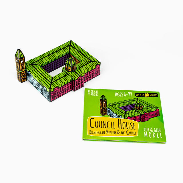 Birmingham Council House Paper Model Kit