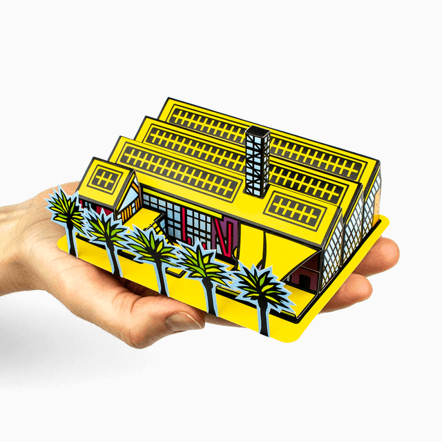 The New Children's Museum Paper Model Kit