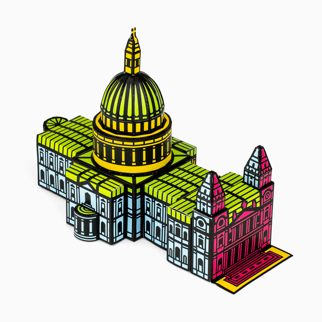 St Paul's Cathedral Paper Model Kit