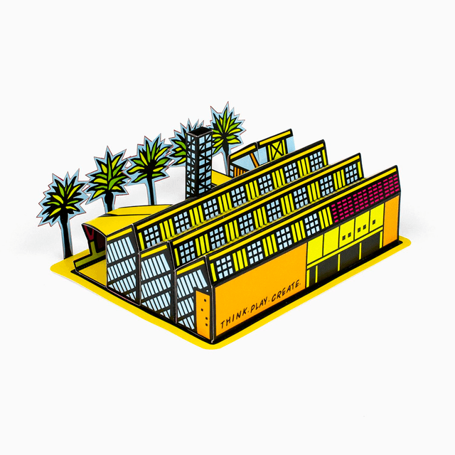 The New Children's Museum Paper Model Kit